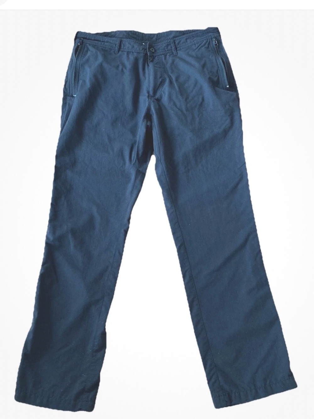 Clothing Arts Men’s Travel Pants 34x32 Black Pick Pocket Proof Nylon Zip Pockets